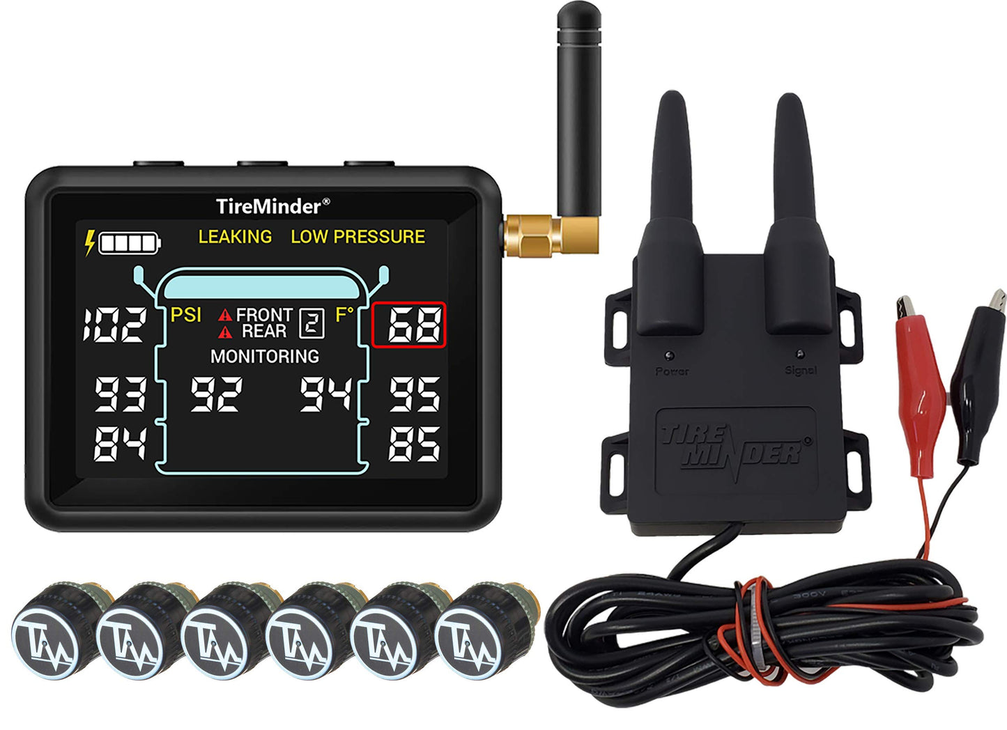 Minder Research - TM22142 TireMinder i10 RV TPMS con 6 trans