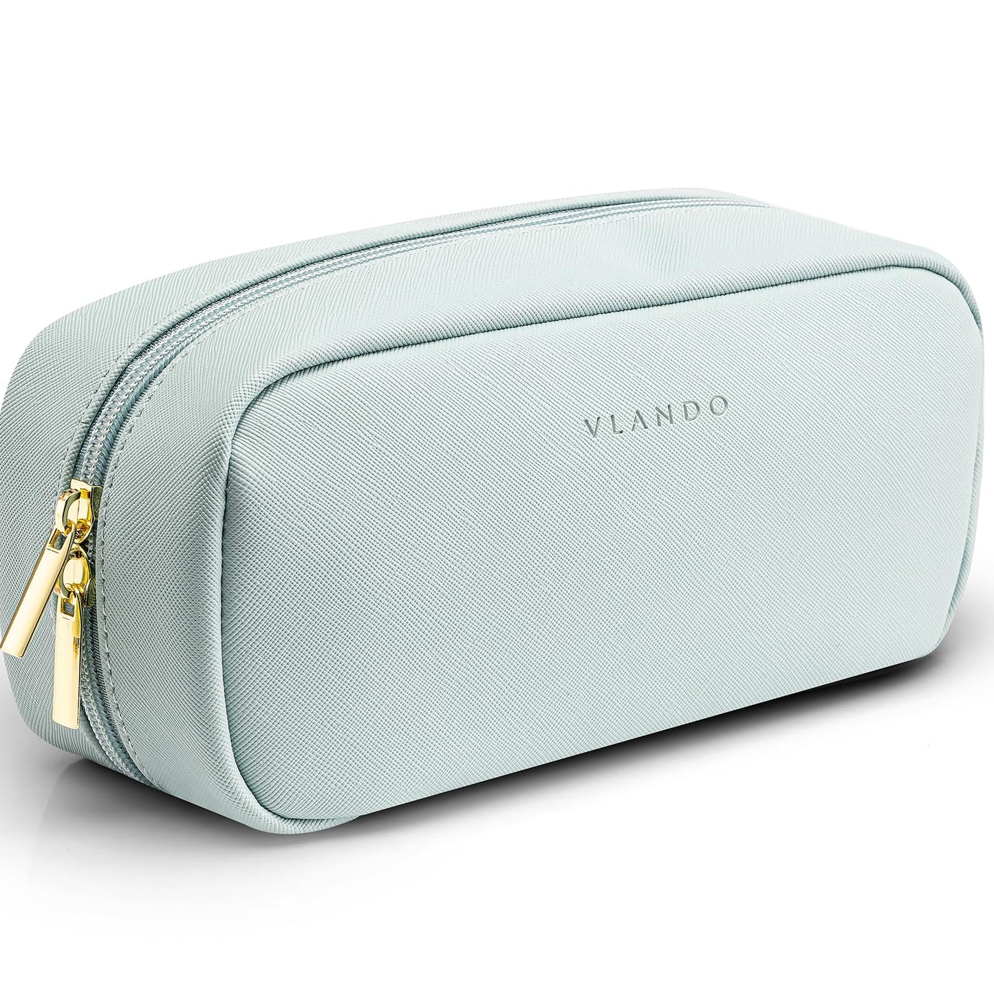 Vlando Bolsa de maquillaje de viaje,Pequeña bolsa de cosméti
