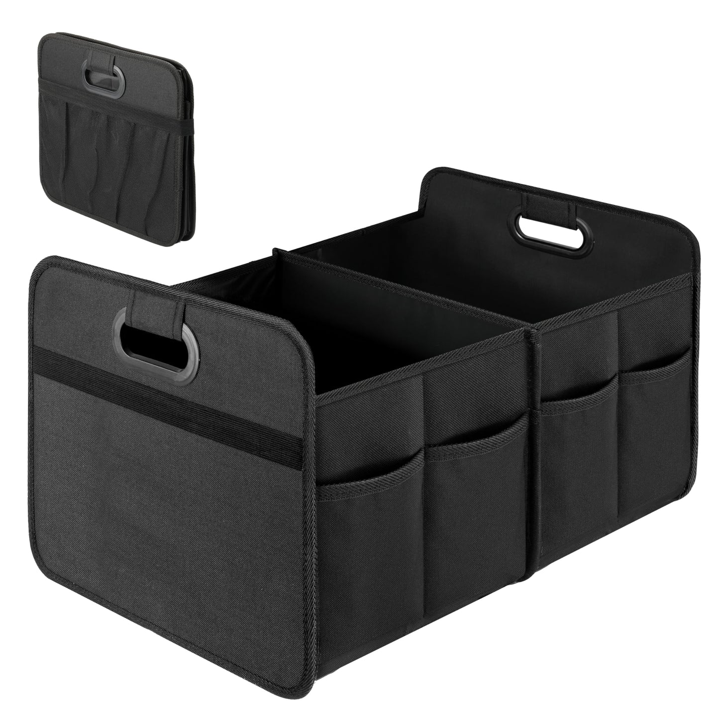 Simple Deluxe Organizador de maletero de automóvil, 2 compar