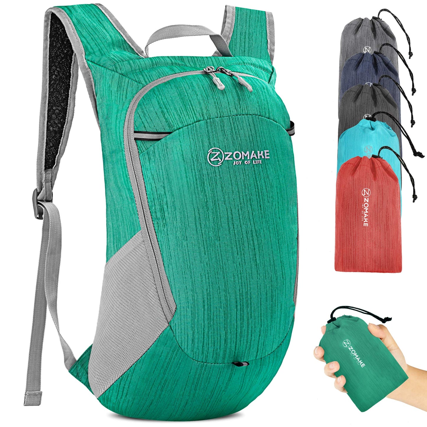 ZOMAKE Mochila plegable ultraligera de 18 litros – Pequeña m
