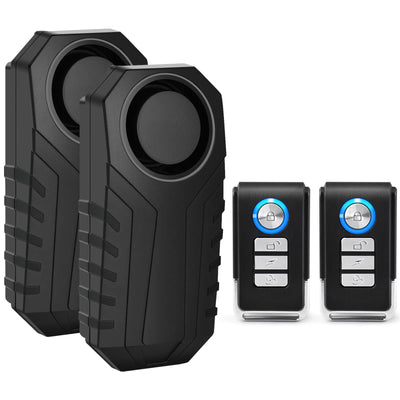 Alarmas antirrobo con control remoto y sensores de movimiento