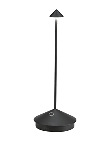 Zafferano Pina Pro - Lámpara de mesa LED inalámbrica (alumin