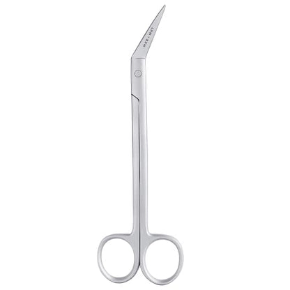 Tijeras largas y delgadas de 6 pulgadas con hoja desplazada