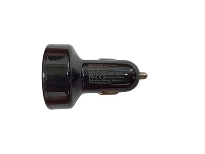 Cargador de coche de 66 W, cargador USB de 4 puertos, 2 adap