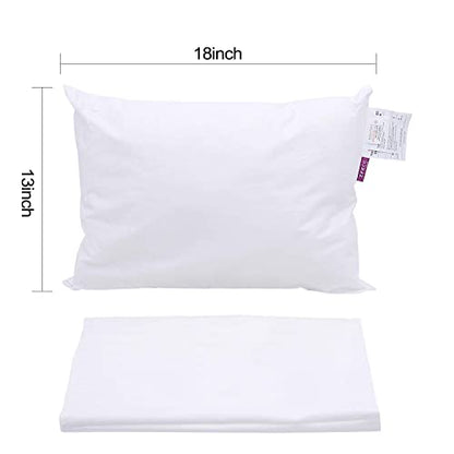 ZPECC Almohada para niños pequeños con funda de almohada, almohadas or