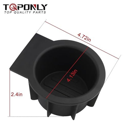 TQPONLY Inserto para portavasos, compatible con Ford F150 04