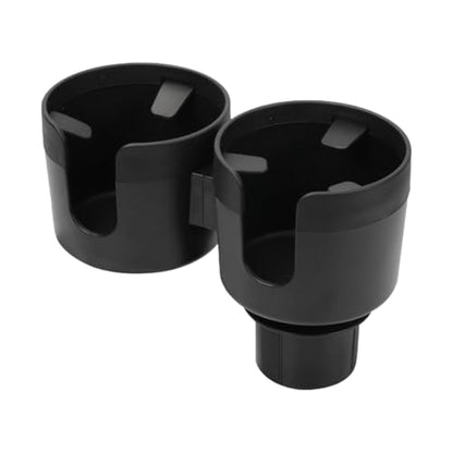 Extensor de portavasos doble para automóvil, adaptador de po