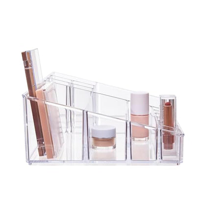 Paleta de maquillaje y cosméticos de plástico transparente d