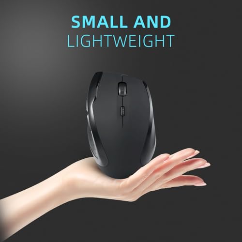 ONE-UP Ratón inalámbrico de seis botones 2.4G, receptor nano
