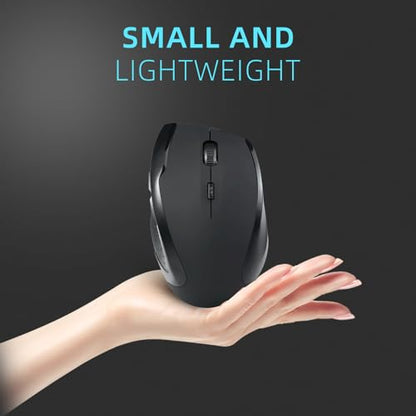 ONE-UP Ratón inalámbrico de seis botones 2.4G, receptor nano