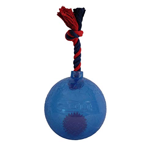ZEUS Bola de remolque de chispa con LED intermitente, juguet