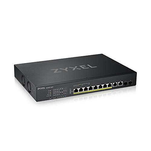 ZYXEL Switch PoE de 12 puertos Multi-Gigabit Ethernet Smart