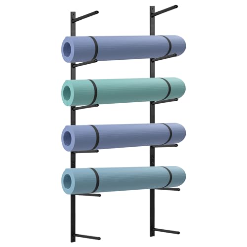 Yoga Mat Holder Wall Mount Yoga Mat Storage Holder Yoga Mat