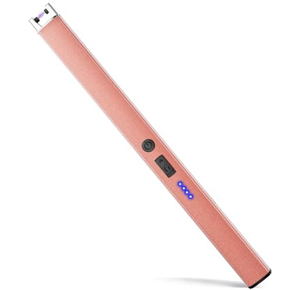 VEHHE Encendedor recargable, resistente al viento, sin llama