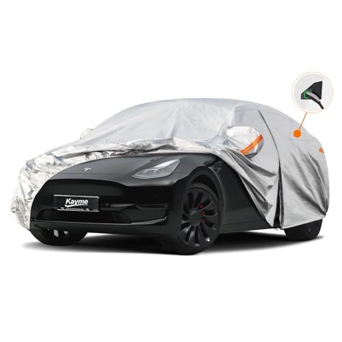 Kayme - Cubierta completa impermeable de 6 capas para automó