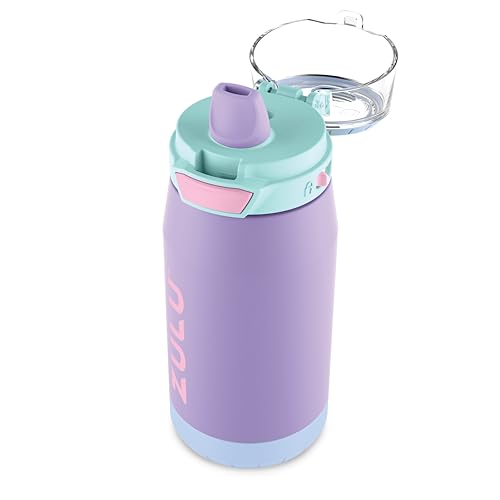 ZULU Kids Flex - Botella de agua aislada de acero inoxidable