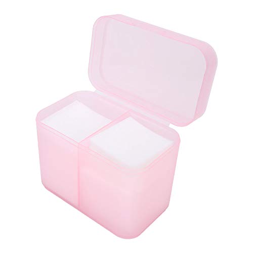 YUYTE Caja de almacenamiento de uñas de 2 rejillas, organiza