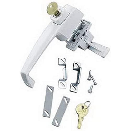 Wright Products VK333X3WH Manija con botón de amarre con lla