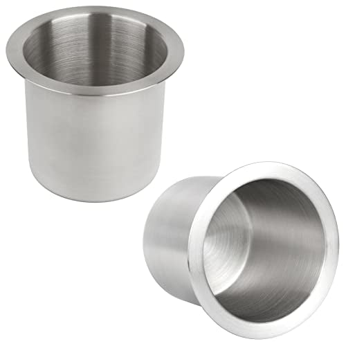 2 soportes de acero inoxidable para bebidas, mesa de póquer