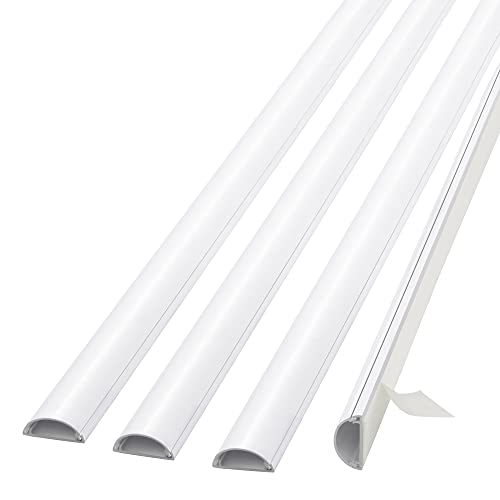 ZhiYo Corrector de cable de pared de 156 pulgadas (4 x 39 pu
