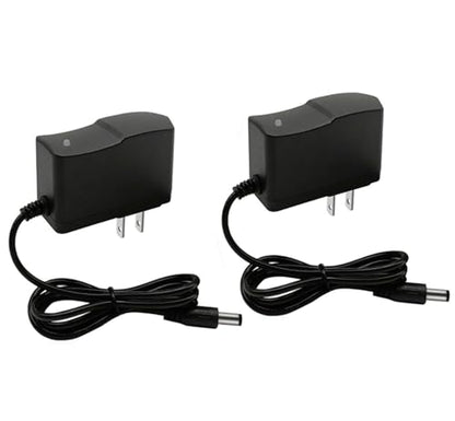 2 adaptadores de fuente de alimentación de 5 voltios 2A CC 4