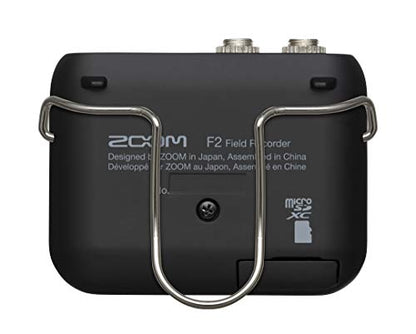 Zoom F2 Lavalier Body-Pack Grabadora compacta, grabación flo