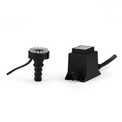 Aquascape AQSC - Lámpara LED con transformador, color negro