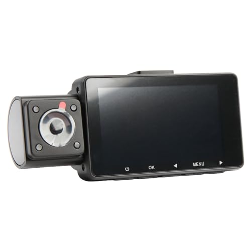 USARemote Cámara de tablero WDR de 3 canales 1440P+1080P fro
