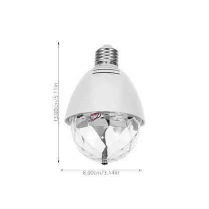 Housoutil Bombilla LED de bola – Bombilla giratoria de color