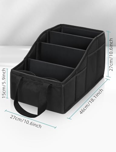 YOHOOLYO Organizador de asiento trasero de automóvil con 4 c