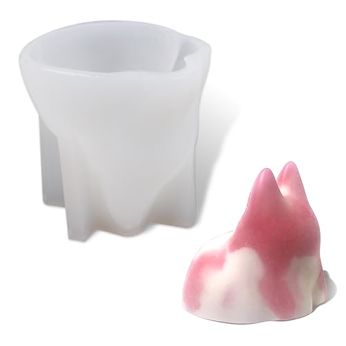 ZORZA 1 molde de silicona para gatos, molde de gelatina de l