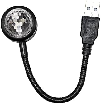 Luz de estrella de techo para coche, USB techo de coche RGB