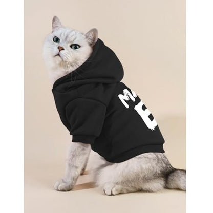 Sudaderas con capucha para gatos, ropa para mascotas, cachor
