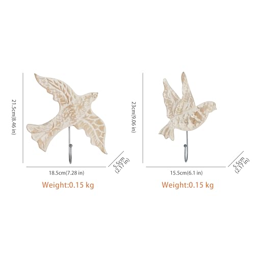 Z&Z ornamentorum Ganchos colgantes de madera