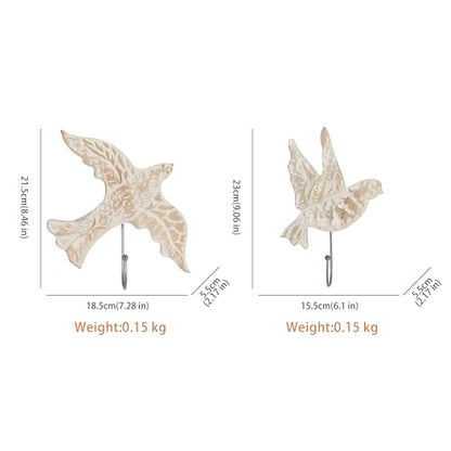 Z&Z ornamentorum Ganchos colgantes de madera