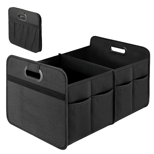 Simple Deluxe Organizador de maletero de automóvil, 2 compar
