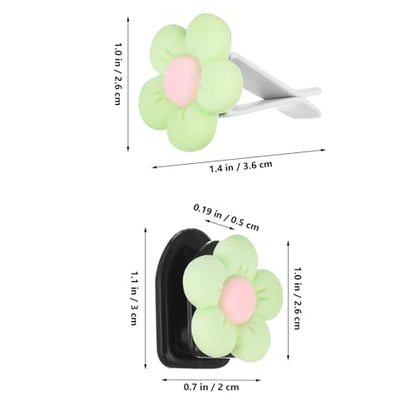 GLEAVI 12 clips de ventilación de aire con margaritas: ambie
