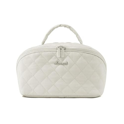 LOVEVOOK Bolsa de maquillaje de viaje de gran capacidad, 2 p