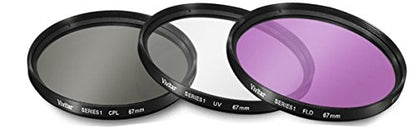 Juego de filtros de 2.638 in 7 piezas para Nikon D5600, D750