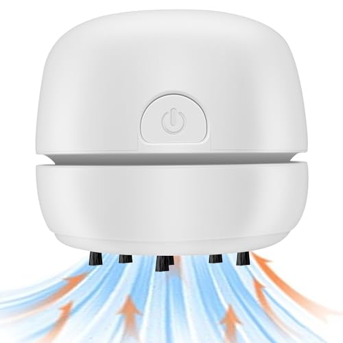 YUNYILAN Aspirador de escritorio con recarga USB, mini aspir