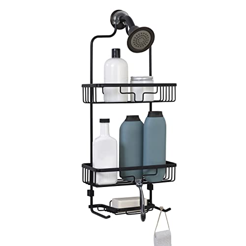 Zenna Home Organizador de baño colgante a prueba de óxido, e