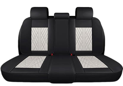 Juego de fundas de asiento de automóvil de piel de napa impe