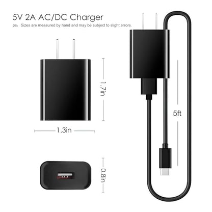Cargador adaptador de 5V 2A AC/DC para arrancador de coche 4