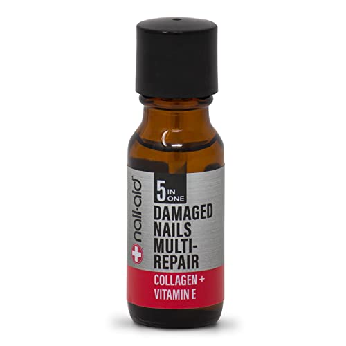 Nail-Aid - Uñas dañadas 5 en 1 multireparación para uñas de