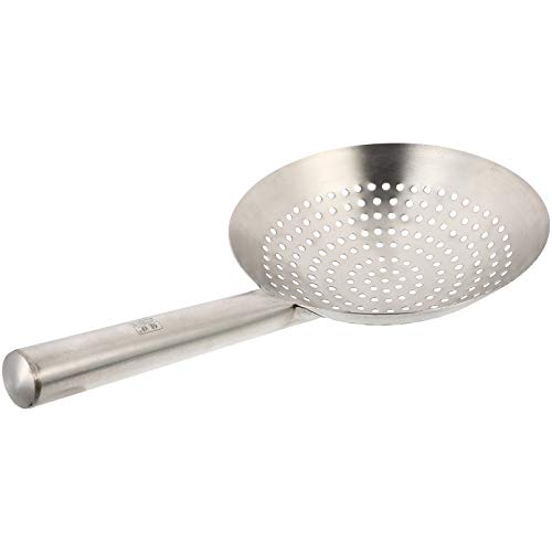 YARDWE Cuchara de acero inoxidable con ranura para colador d