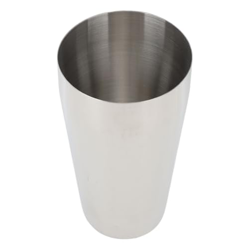TOPINCN Taza mezcladora de batido de acero inoxidable 304 de