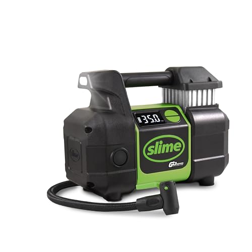 Slime Inflador de neumáticos 40086, inalámbrico, Pro Power,