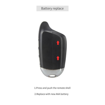 YNEM211 - Sistema de alarma para motocicleta con arranque re