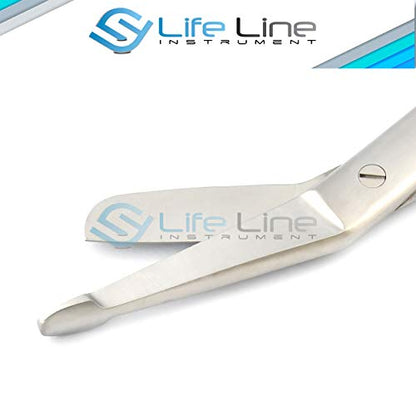 Tijeras de vendaje para enfermera, médico, lister, 7.25 pulg