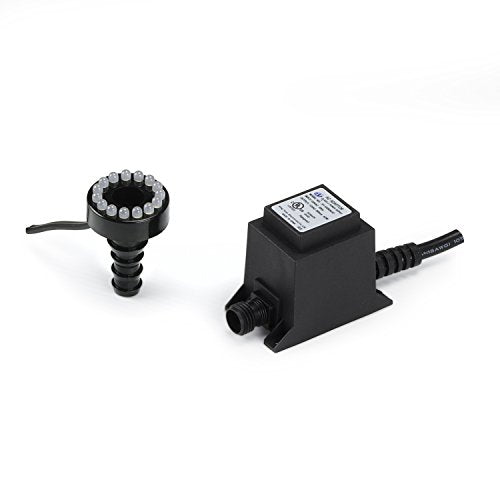 Aquascape AQSC - Lámpara LED con transformador, color negro